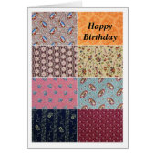  Crazy Quilt Happy Birthday (Voorkant)