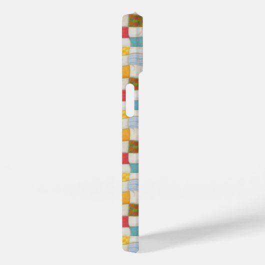 CRAZY QUILT iPhone 14 Hoesje (Achterkant / Rechts)