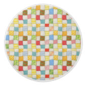 CRAZY QUILT Keramische Pull Keramische Knop (Voorkant)