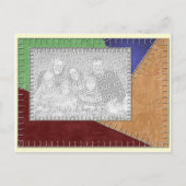 Crazy Quilt Kijk het Briefkaart van het Malplaatje (Voorkant)