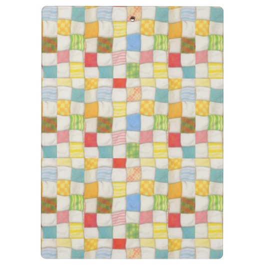 CRAZY QUILT-klembord Klembord (Achterkant)