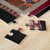Crazy Quilt Legpuzzel (Zijkant)