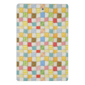 CRAZY QUILT Mini-klembord Mini Klembord (Achterkant)