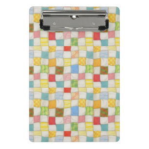 CRAZY QUILT Mini-klembord Mini Klembord