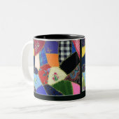 Crazy Quilt Mok (Voorkant links)