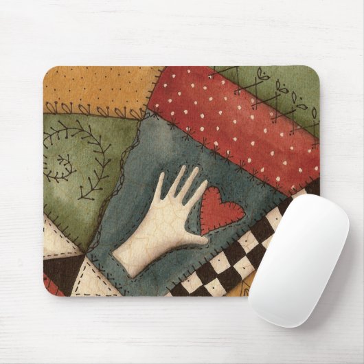 Crazy Quilt Muismat (Met muis)