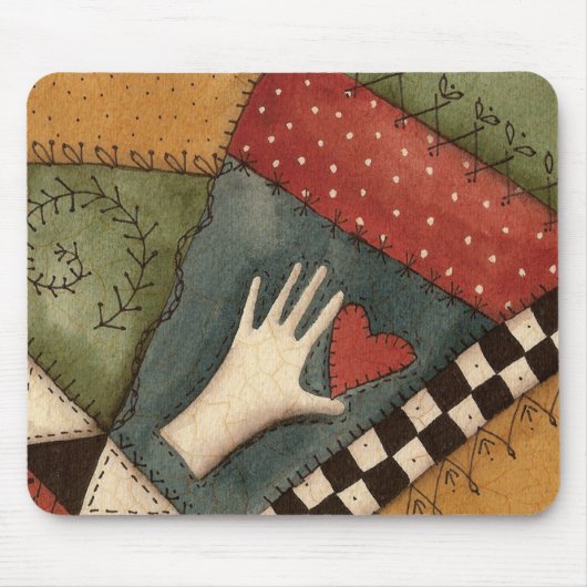 Crazy Quilt Muismat (Voorkant)
