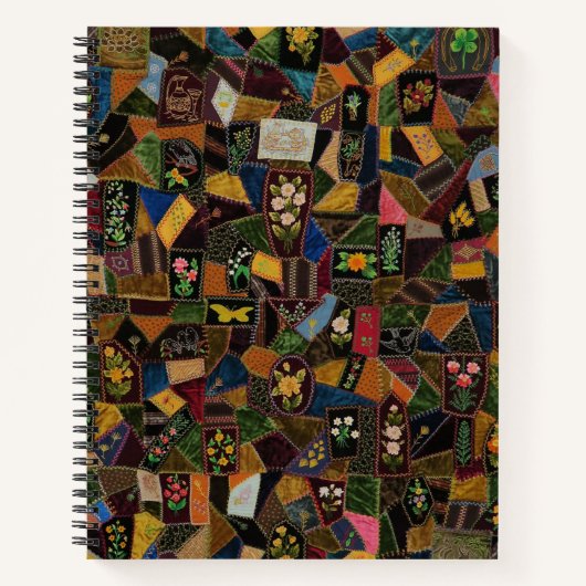  Crazy Quilt Notitieboek (Voorkant)