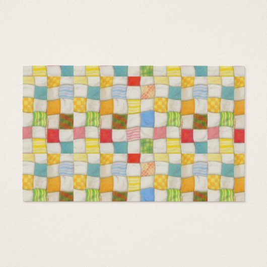 CRAZY QUILT Oceana 3.54x2.165 Visitekaartje (Achterkant)