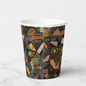 Crazy Quilt Papieren Bekers (Rechts)