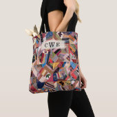 Crazy Quilt Patchwork-Look Custom Tote Bag (Dichtbij)