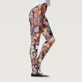 Crazy Quilt Patchwork-look Leggings (Rechts)