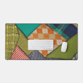 Crazy Quilt Pattern Bureaumat (Keyboard & Muis)