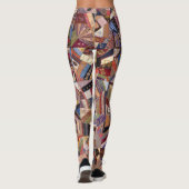 Crazy Quilt Pattern Leggings (Achterkant)