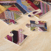 Crazy Quilt Quilting Legpuzzel (Zijkant)
