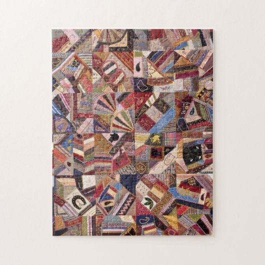 Crazy Quilt Quilting Legpuzzel (Verticaal)