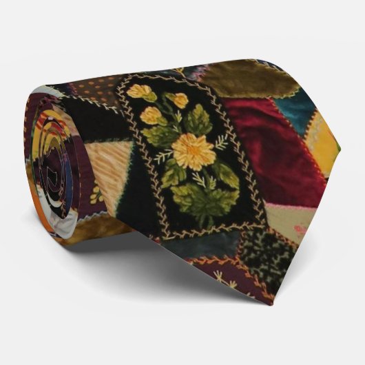  Crazy Quilt Stropdas (Opgerold)