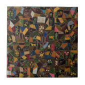  Crazy Quilt Tegeltje (Voorkant)