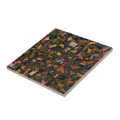  Crazy Quilt Tegeltje (Zijkant)