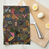  Crazy Quilt Theedoek (Quarter Fold)