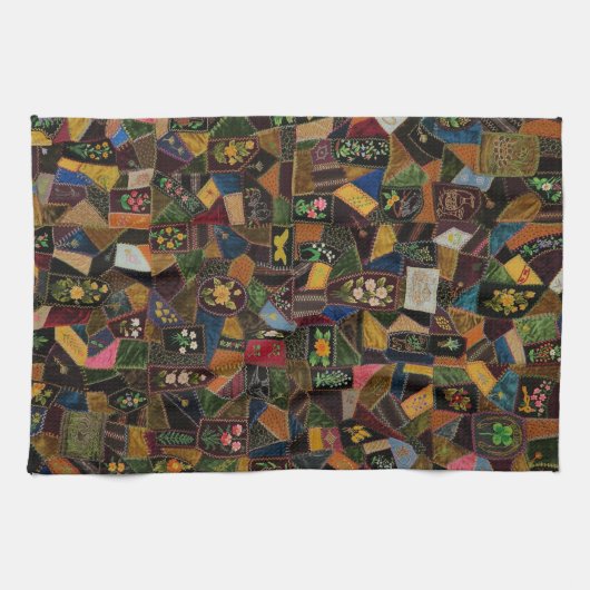  Crazy Quilt Theedoek (Horizontaal)