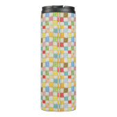 CRAZY QUILT Thermal Tumbler Thermosbeker (Achterkant)