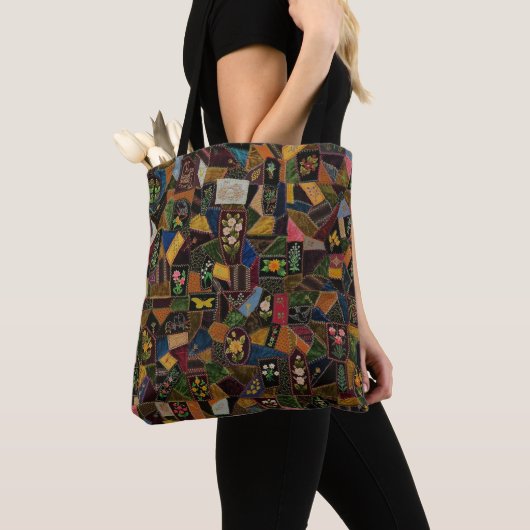  Crazy Quilt Tote Bag (Dichtbij)