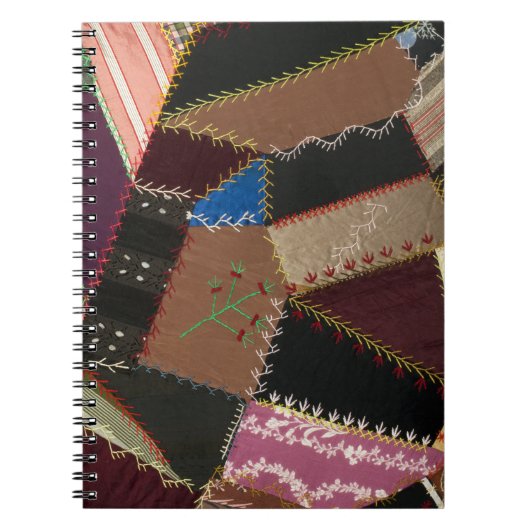Crazy quilt upholstery, 1795-1815 notitieboek (Voorkant)