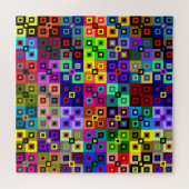 Crazy Quilt Vierkante puzzel (Horizontaal)