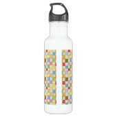 CRAZY QUILT Water Fles (Achterkant)