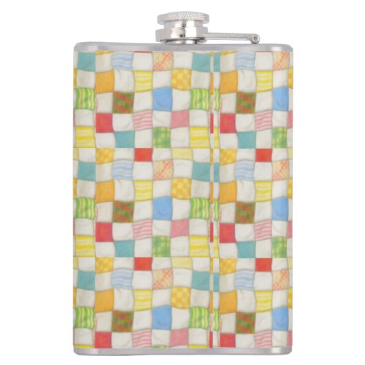 CRAZY QUILT Wrapped Kolf Heupfles (Achterkant)