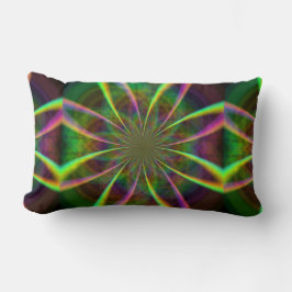 Crazy Rainbow Flower Kussen