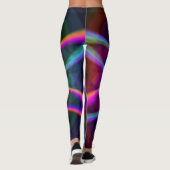 Crazy Rainbow Flower Two Leggings (Achterkant)
