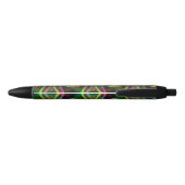 Crazy Rainbow Flower Zwarte Inkt Pen (Achterkant)