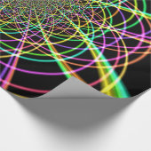 Crazy Rainbow Spiral Cadeaupapier (Hoek)