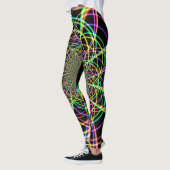Crazy Rainbow Spiral Leggings (Links)