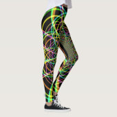 Crazy Rainbow Spiral Leggings (Rechts)