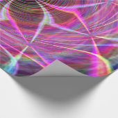 Crazy Rainbow Spiral Two Cadeaupapier (Hoek)