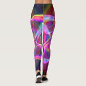 Crazy Rainbow Spiral Two Leggings (Achterkant)