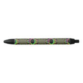 Crazy Rainbow Spiral Zwarte Inkt Pen (Voorkant)