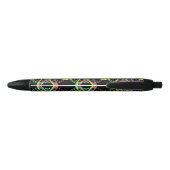 Crazy Rainbow Spiral Zwarte Inkt Pen (Achterkant)
