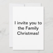 Crazy Red Snoep Kerst Kaart (Voorkant)