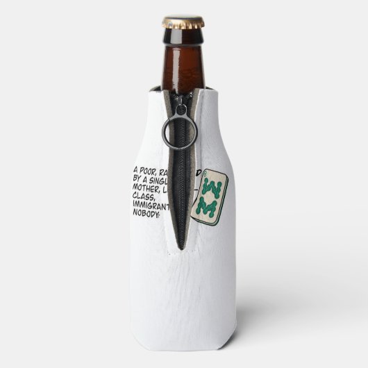 Crazy Rich Asians Mahjong scène citeert Classic Flesjeskoeler (Fles Achterkant)