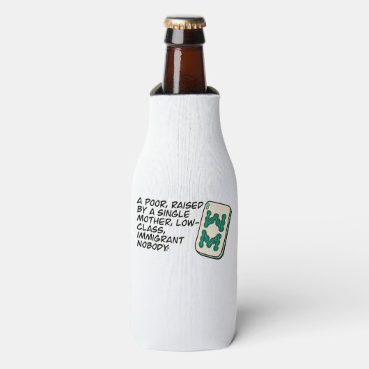 Crazy Rich Asians Mahjong scène citeert Classic Flesjeskoeler (Fles Voorkant)