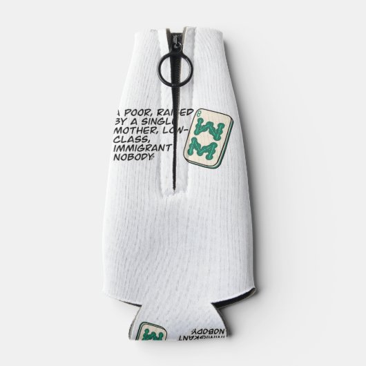 Crazy Rich Asians Mahjong scène citeert Classic Flesjeskoeler (Achterkant)