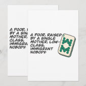 Crazy Rich Asians Mahjong scène citeert Classic Kaart (Voorkant / Achterkant)