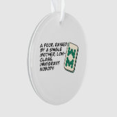 Crazy Rich Asians Mahjong scène citeert Classic Ornament (voorkant)