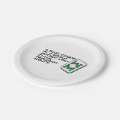 Crazy Rich Asians Mahjong scène citeert Classic Papieren Bordje (Gekanteld)