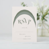 Crazy Right Now RSVP Response Kaart (Staand voorkant)