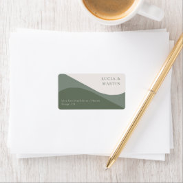 Crazy Right Now Wedding Address Etiket